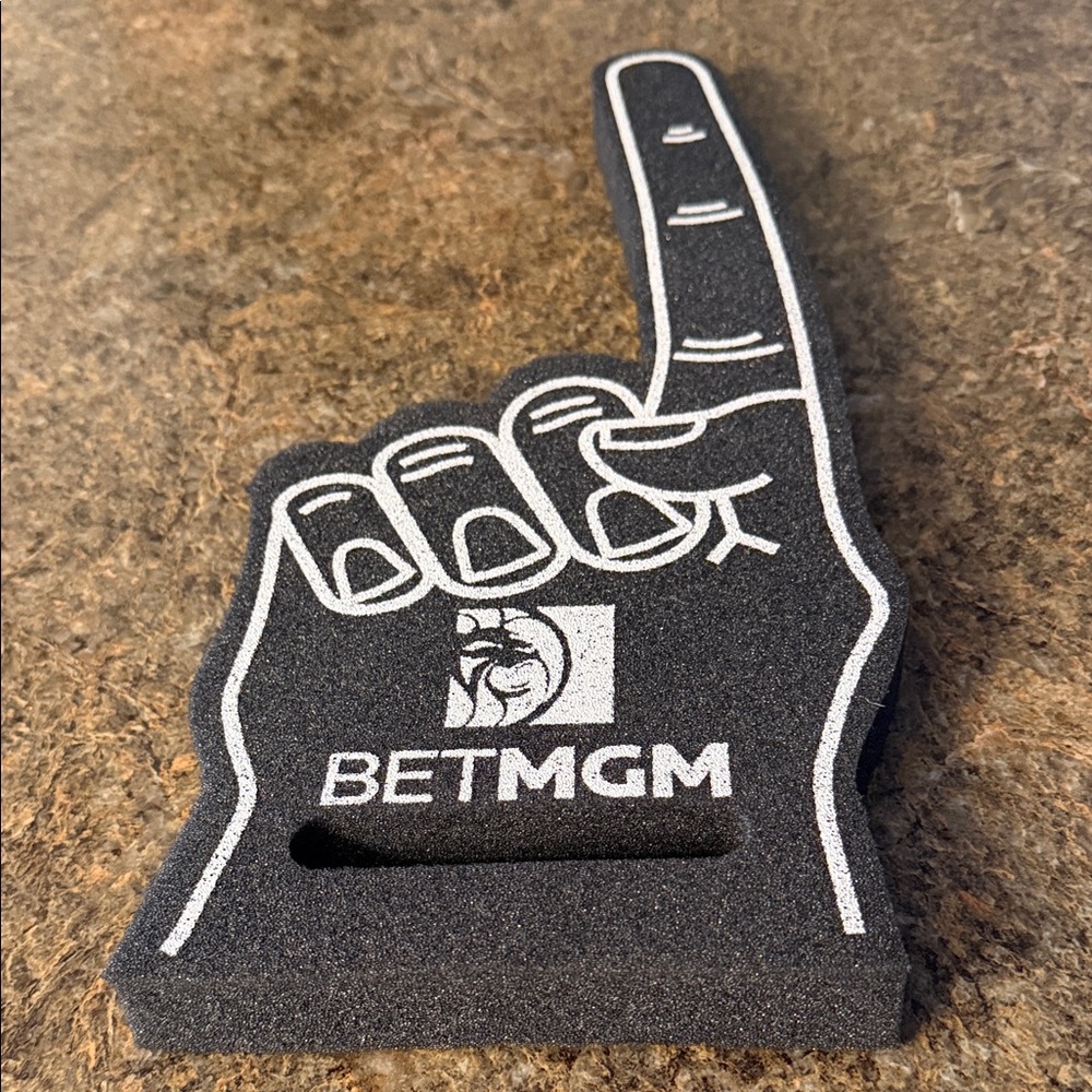 Black Foam Finger